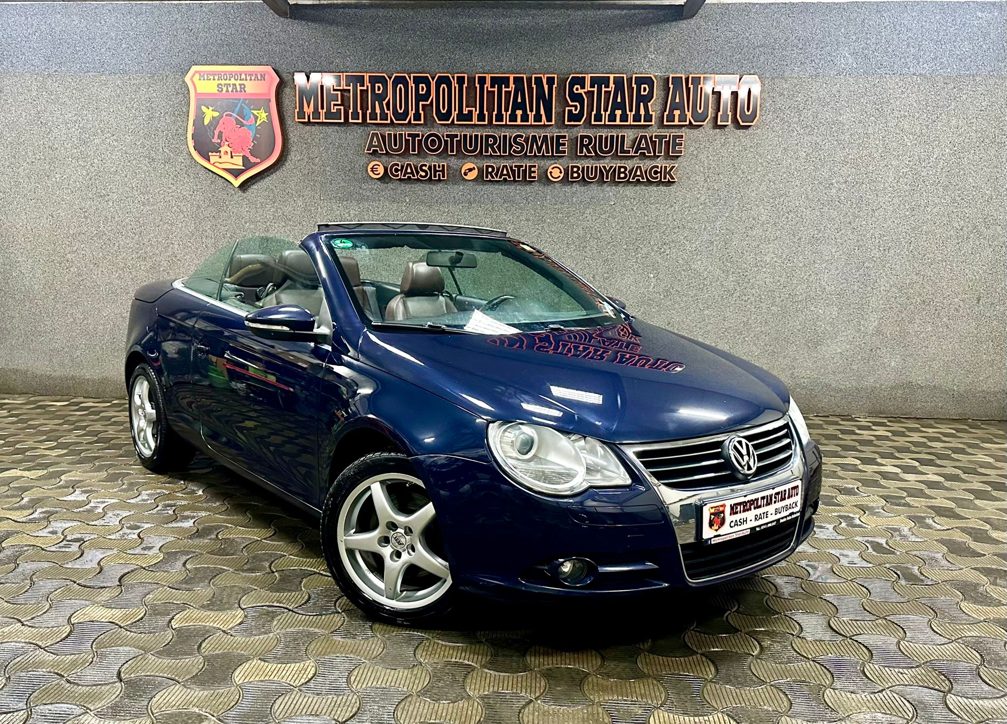 VW Eos 2009 Diesel •Piele Coniac• Navigatie GARANTIE