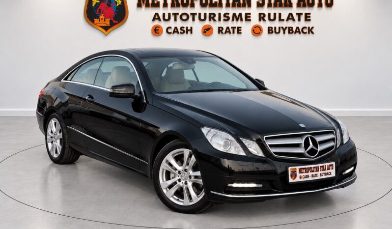 
Mercedes Benz E-Class Coupe full									